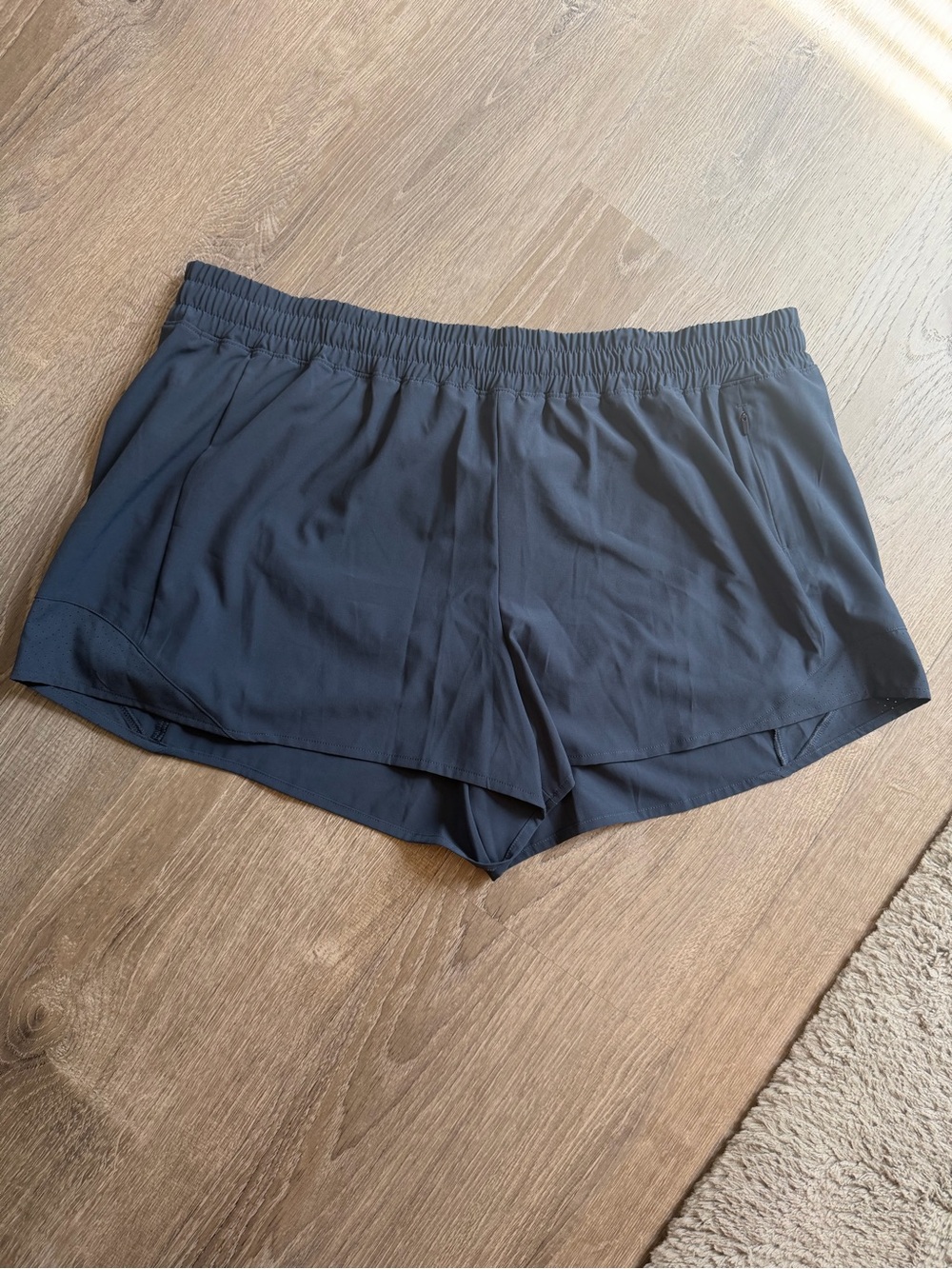 Calia XL run collection infinity shorts Soft Slate Blue